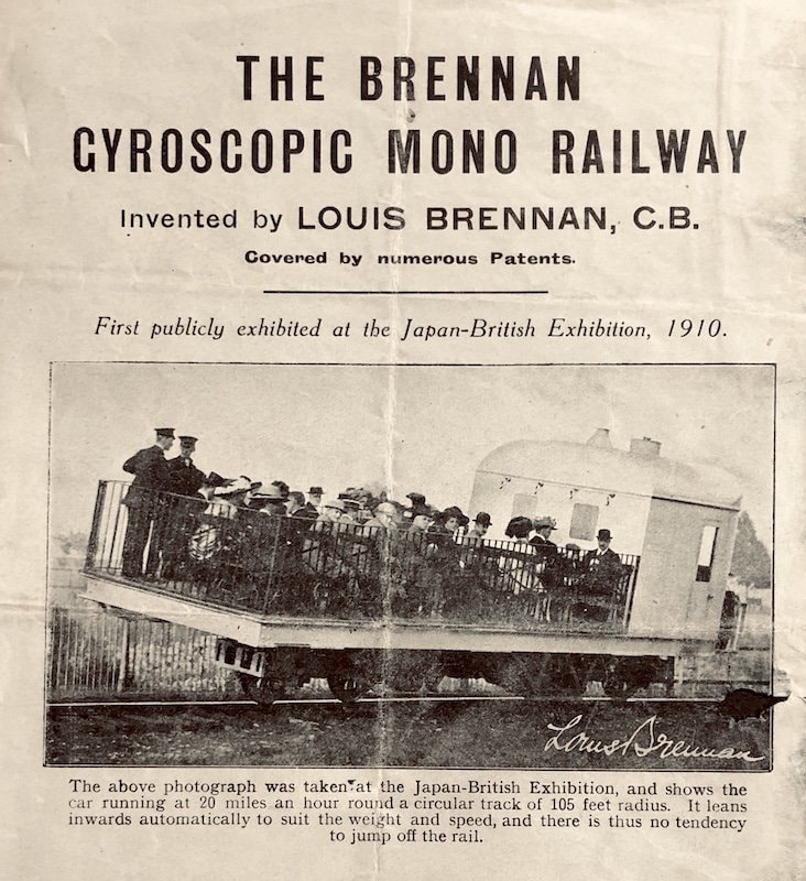 Brennan Gyro Monorail